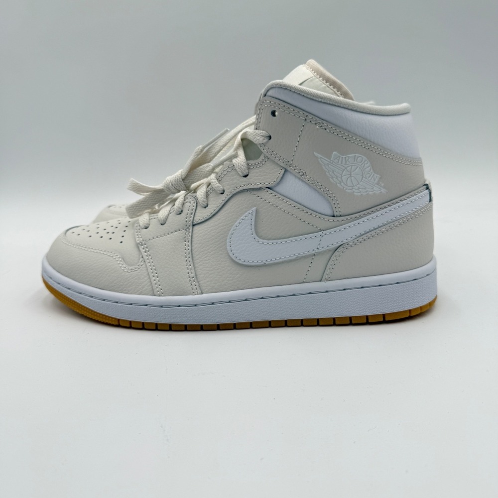 Nike Air Jordan 1 Mid Phantom Gum BQ6472-021 Women's Size 9 NEW - Picture 3 of 7